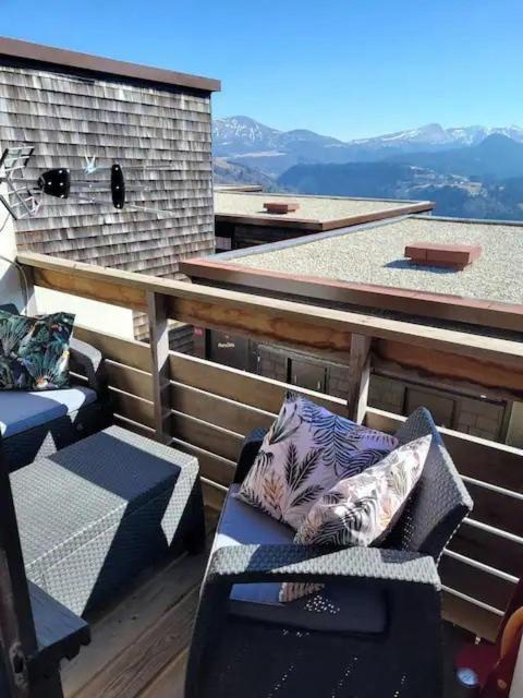 Appartement Duplex Avec Vue Sur Le Sancy Et Garage Couvert Murat-le-Quaire Dış mekan fotoğraf